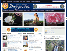 Tablet Screenshot of durgananda.it